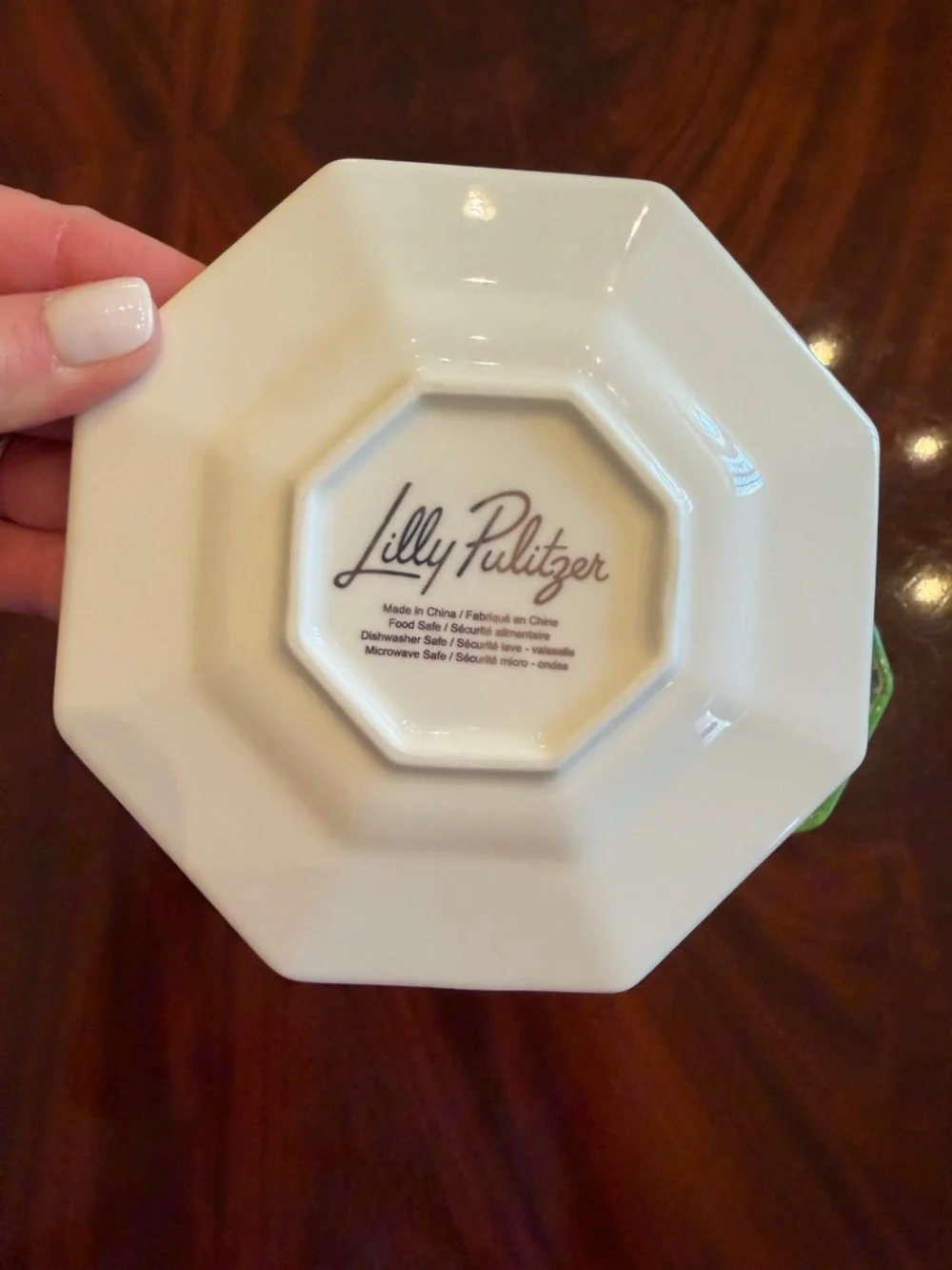 NWT Lilly Pulitzer Set of 2 Appetizer Plates Swayin In The Breeze